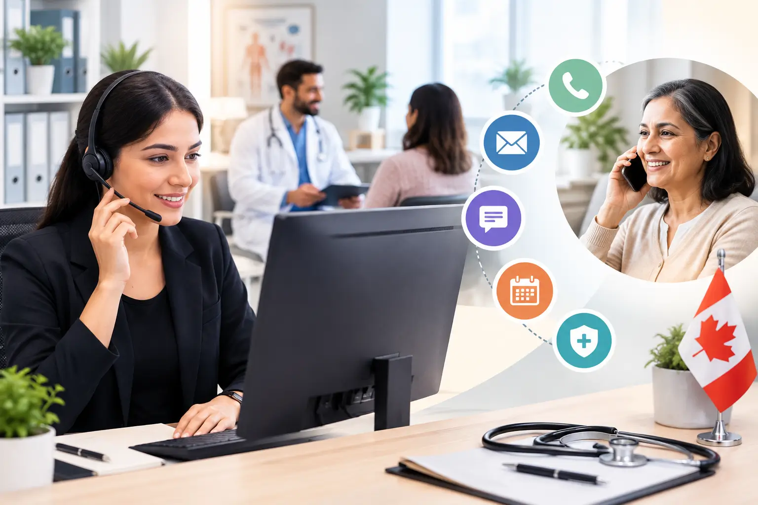 Patient follow up services Canada for medical clinics